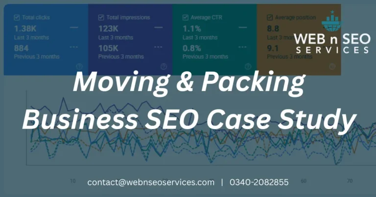 How We Increased Local Search Visibility and Qualified Leads for a Moving & Packing Business
